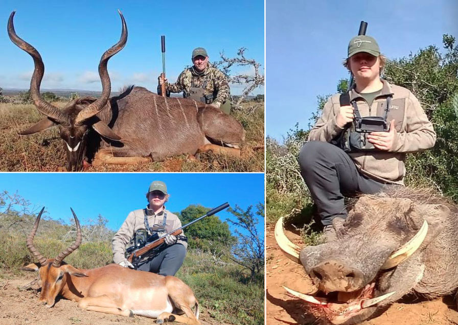 Hunting plains game on a South African hunting safari