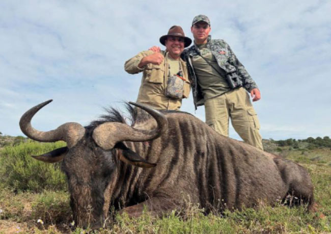Father & Son First African Hunting Safari